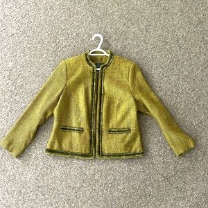 Tan Jay Olive Tweed Jacket
